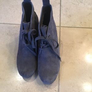 Rockport Platform Chukka type lace up booties